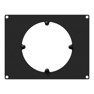 CAYMON CASY 304/B Zaślepka z otworem na panel naścienny o szerokości 3 modułów