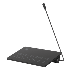 AUDAC MPX 88 SurfaceTouch™mikrofon przywołujący 8 zones