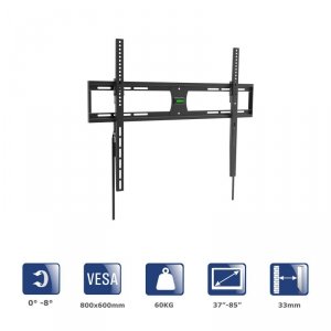 Uchwyt do telewizora Akyga AK-MB-09 wieszak 60kg VESA 800x600mm 37-85 cali