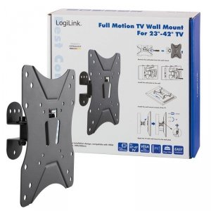 Uchwyt ścienny LogiLink do telewizora LCD/LED nachylenie +/-7.5° VESA 200x200, 23-42 cale