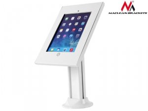 Uchwyt, stojak reklamowy Maclean MC-677 do tabletu biurkowy z blokadą iPad 2/3/4/Air/Air2