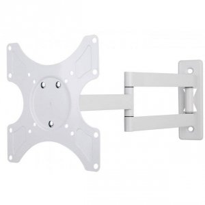 Uchwyt ścienny Techly LCD/LED 19 cali-37 cali 25kg, obrotowy,biały - OTW OPAK