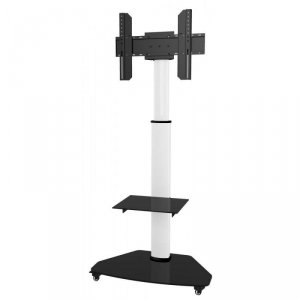 Stojak mobilny Techly 37 cali-70 cali, 40kg z półką