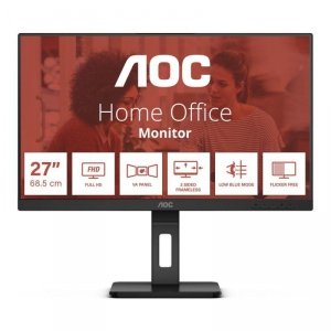 Monitor AOC 27 cali 27E3QAF HDMI DP VGA głośniki 2x2W