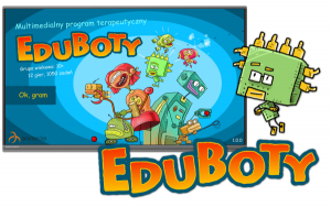 DUPLIKAT: Eduboty - aplikacja terapeutyczna na monitory interaktywne (WIN10)