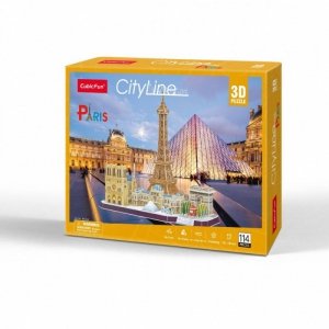 Cubic Fun Puzzle 3D City Line Paris