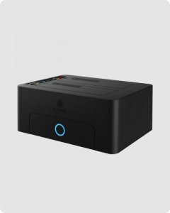 IcyBox Stacja dokująca/klonująca IB-1232CL-U3 2x2,5 cali lub 3,5 cali  SATA HDD, UASP & SATA III ( 6GBits/s )