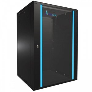 Extralink Szafa rack 18U 600x600mm czarna wisząca