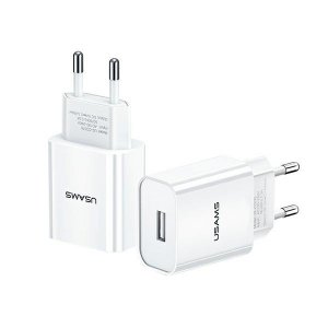 USAMS Ładowarka sieciowa T18 1xUSB 2,1A Head