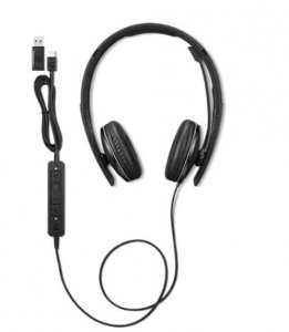 Słuchawki Lenovo Zestaw słuchawkowy Lenovo Wired ANC Gen 2 Teams 4XD1M45627