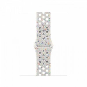 Apple Pasek sportowy Nike w kolorze czystej platyny do koperty 42 mm - rozmiar M/L