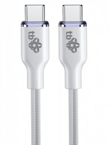 TB Kabel USB C - USB C 60W Glamour 1.5m biały