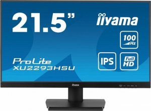 IIYAMA Monitor komputerowy  22 cale XU2293HSU-B7,IPS,100Hz,FHD,HDMI,DP,300cd