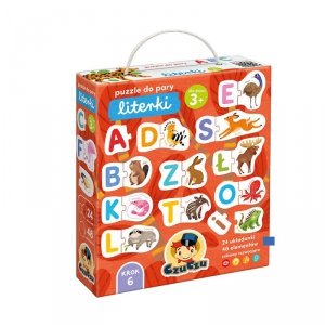 CzuCzu Puzzle do pary - Literki