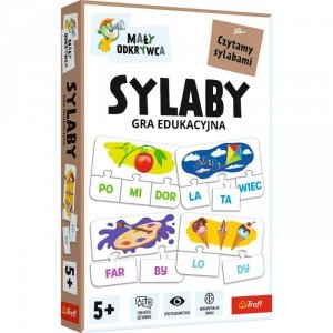 Trefl Gra Sylaby Mały Odkrywca edykacyjna