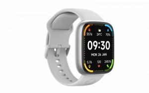 EcoWatch Smartwatch EW06 Srebrny