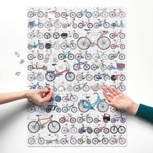 CzuCzu Puzzle 1000 elementów Puzzlove Rowery