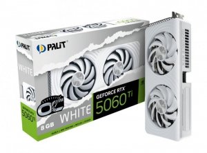 Palit Karta graficzna GeForce RTX 5060 TI WHITE OC 8GB GDDR7 128bit 3DP/HDMI