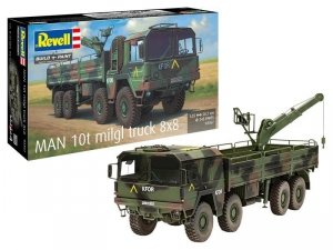 Revell Model plastikowy Ciężarówka Man 10T Milgl 8x8 1/35