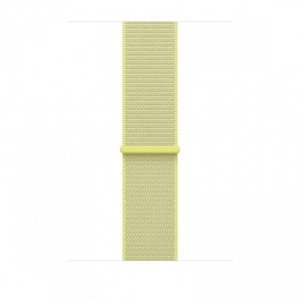 Apple Opaska sportowa w kolorze neonowym żółtym do koperty 46 mm