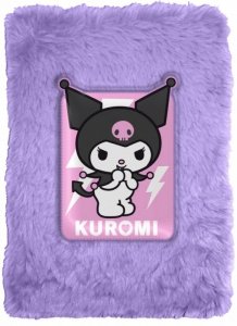 Kids Euroswan Pamiętnik notatnik pluszowy Kuromi