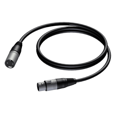 Procab CAB901/0.5 XLR male - XLR female 0,5 meter