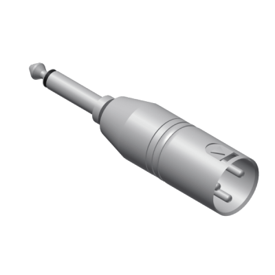 Procab VC126 Adapter - XLR male - 6.3 mm Jack male mono Adapter