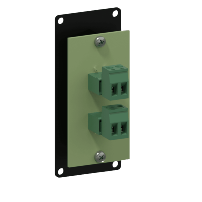 CAYMON CASY 148/B CASY 1 space speaker level 2x 2-pin terminal block to 2-pin terminal block Black ve