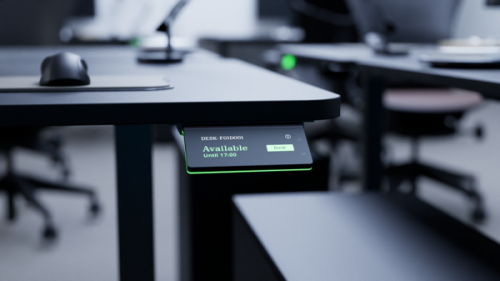 System rezerwacji sal, biurek, parkingu Humly Booking Device 1 szt + zasiłacz