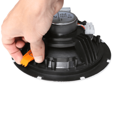  Głośnik głośniki AUDAC CENA 506/W SpringFit™ 5" ceiling speaker White version - 8Ω and 100V