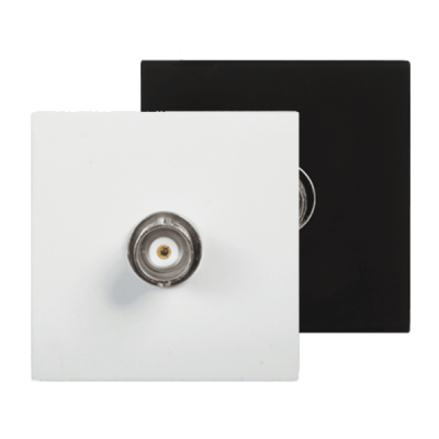 AUDAC CP45BNC/W Connection plate BNC 45 x 45 mm White version