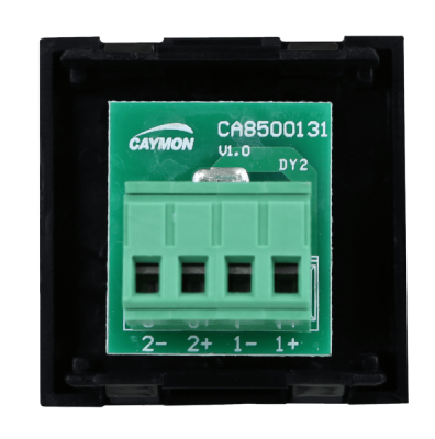 AUDAC CP 45 SPES/B Connection plate D-size speaker 45 X 45 mm - solderless Black version