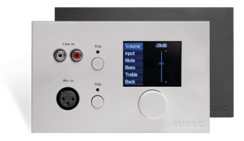 AUDAC MWX65/B All-in-one wall panel for MTX Black version