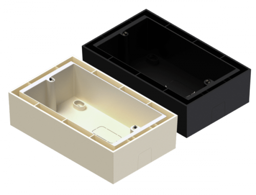 AUDAC WB 50/W Wall box for DW5065/WP523/MWX65 Surface mount box for audac wallpanel - white