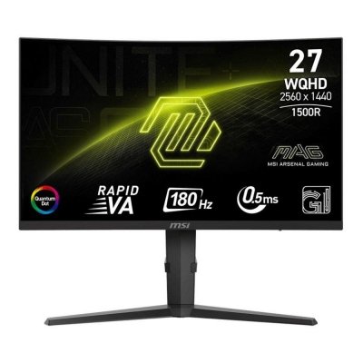 Monitor MSI 27 cali MAG 275CQRF QD E2 2xHDMI DP 4xUSB - USZ OPAK