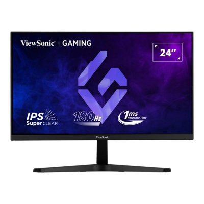 Monitor komputerowy ViewSonic 24 cale VX24G1-HD Gaming Monitor komputerowy IPS FHD 180Hz 2xHDMI DP
