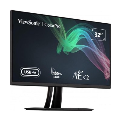 Monitor komputerowy ViewSonic 31,5 cali VP3256-4K (VS18845) 2xHDMI DP 2xUSB-A USB-B USB -C