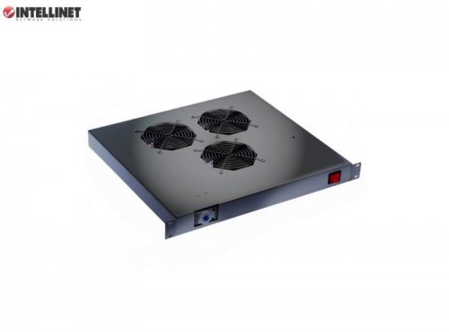 Panel chłodzący Intellinet Rack 19&quot; 3x23W, wew. z termostatem