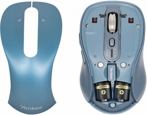 YENKEE Mysz, myszka  bezprzewodowa Dual Bluetooth+USB2,4Ghz YMS 2010BE GYRO