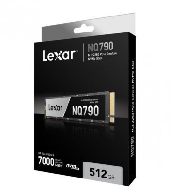 Lexar Dysk SSD NQ790 512MB NVMe 4x4 2280 6400/2900MB/s
