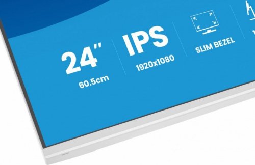 IIYAMA Monitor ProLite 23.8 cala XB2497HSU-W1  IPS,FHD,HDMI,DP,120Hz,350CD,2xUSBv3.2, 2xUSB-C, GW 5lat, HAS 150/PIVOT, BIAŁY