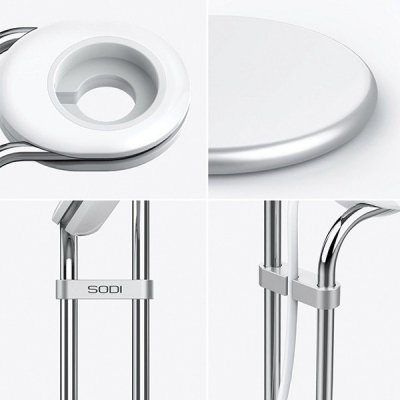 SODI Stojak do Apple Watch SAW-300 ładowanie srebrny