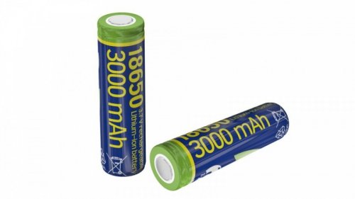 Gembird Akumulator litowo-jonowy typ 18650 (10C), 3.7V, 3000mAh z płaskimi biegunami