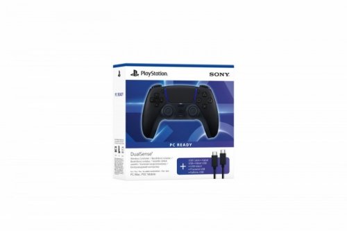 Sony Kontroler bezprzewodowy DualSense Wireless Nocna Czern USB PC
