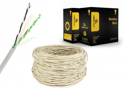 Gembird Kabel CAT6 UTP LAN (premium CCA), linka, Eca, 305 m