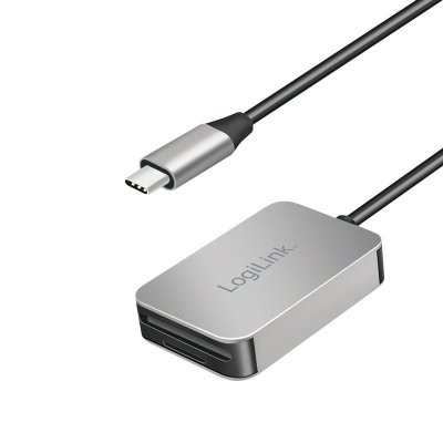 LogiLink Czytnik kart USB3.2 Gen 1, SD/microSD, USB-C