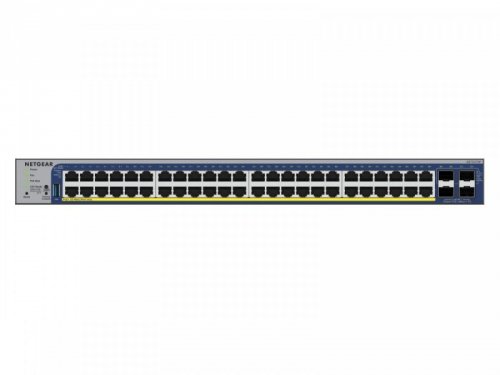 Netgear Przełącznik 48-portowy GE POE++ SMART W/10G SFP+