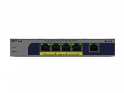 Netgear Przełącznik niezarządzalny 5 portów Gigabit Ethernet W/POE+