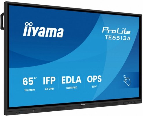 IIYAMA Monitor interaktywny 65 cali TE6513A-B2AG