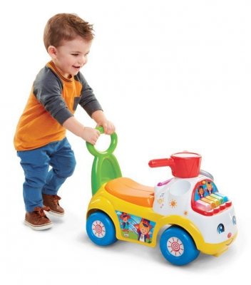 Pulio Fisher Price Jeździk muzyczna parada żółty